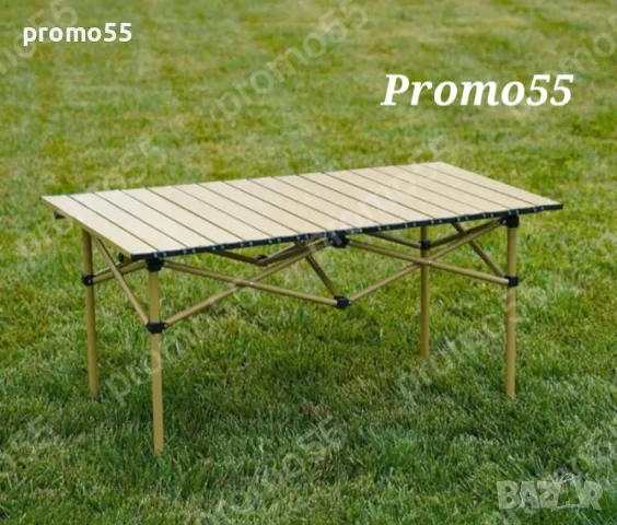 Туристическа сгъваема маса в сак 95х55х50см., снимка 11 - Къмпинг мебели - 49236285