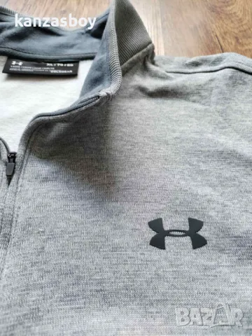 under armour half zip fleece - мъжко голямо горнище ХЛ КАТО НОВА, снимка 3 - Спортни дрехи, екипи - 48967462