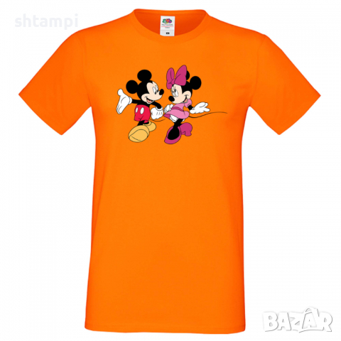 Мъжка тениска Mickey & Minnie 6 Подарък,Изненада,Рожден ден, снимка 7 - Тениски - 36575572