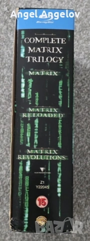 The Matrix The Complete Matrix Trilogy Blu-ray Box Set, снимка 5 - Blu-Ray филми - 53502239