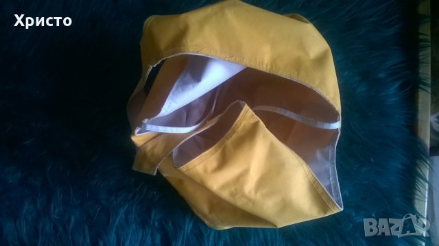 чанта дамска красива запазена, ежедневна жълто/оранж, снимка 4 - Чанти - 28185827