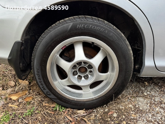 4бр.Алуминиеви джанти OZ Racing 15цола 4x100 за Honda Jazz,Civic,Mitsubishi SpaceStar,Colt,Lancer