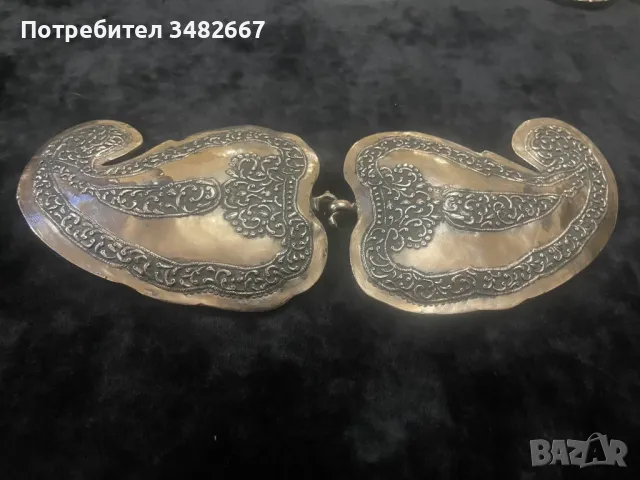 Изключително Рядка Сребърна автентична пафта колекционерска, снимка 1