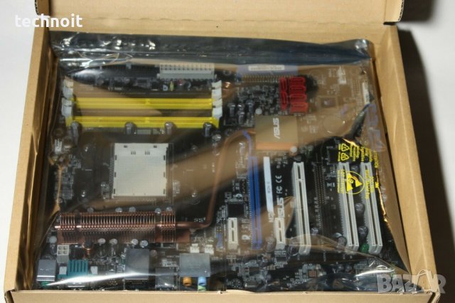 ASUS M2N-E дънна платка NVIDIA nForce 570 Ultra Socket AM2+ ATX, снимка 7 - Дънни платки - 37545350