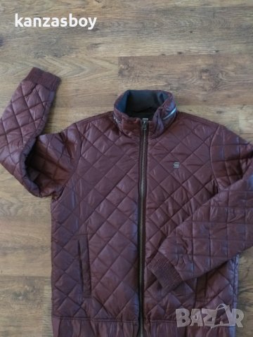 G-Star Raw Meefic Quilted Jacket - страхотно мъжко яке КАТО НОВО ХЛ, снимка 7 - Якета - 43450208