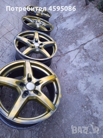 Джанти DEZENT 17 5x120, снимка 3 - Гуми и джанти - 52038812