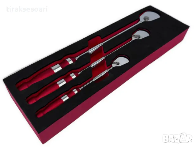 Комплект усилени тресчотки удължения XL 1/4" , 3/8" , 1/2" KRAFTWELLE