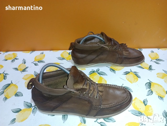 Lacoste N 41 кожени обувки - 13 €, снимка 8 - Дамски боти - 53375602