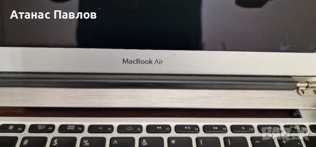 Матрица,клавиатура,батерия за MacBook Air - електронна скрап №77, снимка 2 - Части за лаптопи - 48825935