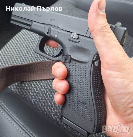 GLOCK 17 gen 4 CO2 4,5 bb, снимка 2 - Въздушно оръжие - 52199637