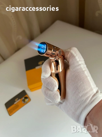 Луксозна запалка Cohiba с 4 пламъка – подаръчна кутия, снимка 2 - Запалки - 53152679