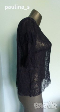 Три броя блузи от дантела, различни цветове и модели / голям размер , снимка 4 - Корсети, бюстиета, топове - 37387615