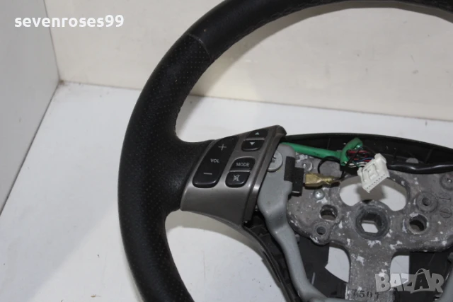 Волан кожен Мазда 3 2008 2.3i 158hp Mazda 3 седан много запазен, снимка 3 - Части - 51255549