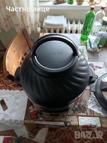 Instant Pot Duo Crisp + Air Fryer 8L – Като нов, ползван 3 пъти, снимка 8 - Мултикукъри - 53355165