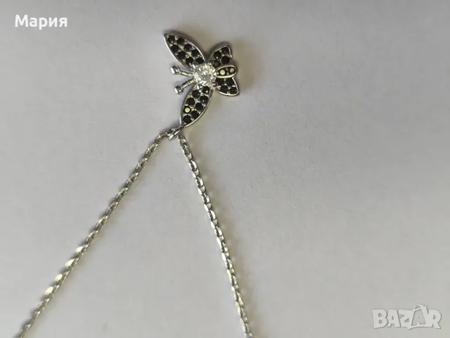 сребърно колие - различни видове , снимка 6 - Колиета, медальони, синджири - 48875142