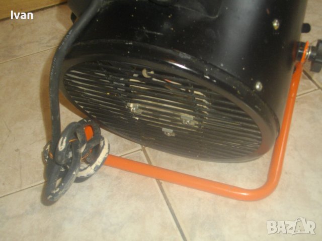 3000 Вата Eл.Строителен Отоплител-Голям-ЗА ЧАСТИ/ЗА РЕМОНТ-Неработещ-Немски Професионален-Helzlufter, снимка 14 - Други инструменти - 44081779