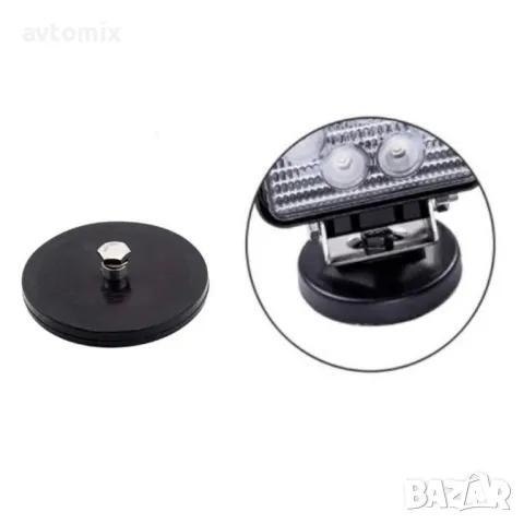 Магнитна стойка за LED барове, фарове, 88 мм