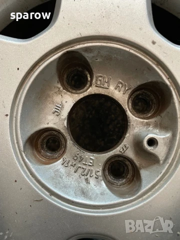 4бр. Джанти 14” 4х100, снимка 4 - Гуми и джанти - 50517604