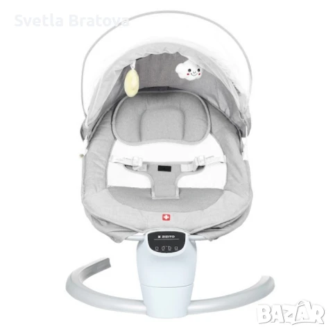Бебешки шезлонг Zizito, Aspen, Вибриращ, снимка 11 - Детски колички - 51325832