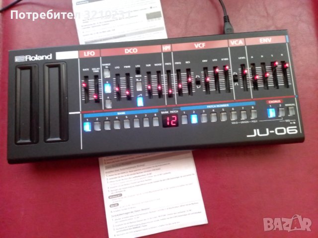 Roland  Juno 106 JU-06 sound modul, снимка 2 - Синтезатори - 43193385