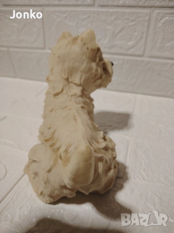  Статуетка куче полирезин , снимка 6 - Статуетки - 53170557