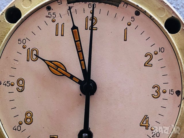 Корабен часовник военоморски сили СССР 1960г., снимка 6 - Стенни часовници - 27342180