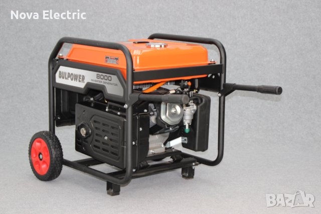 Инверторен Генератор За Ток 7.5КW Ел. Старт - Монофазен, снимка 5 - Генератори - 43055435