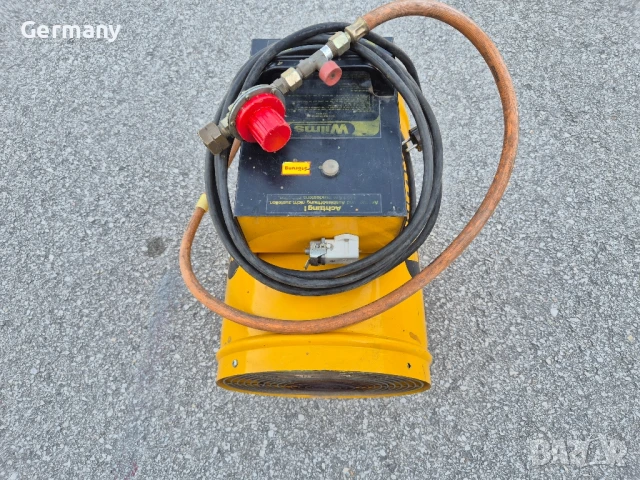 немски газов калорифер на газ wilms, снимка 13 - Котлони - 50553379