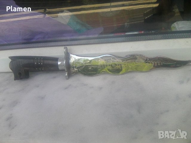 Старинен традиционен ирански нож ханджар кукри, снимка 4 - Ножове - 33451766