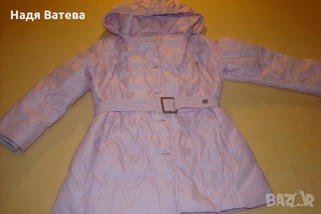 Зимно яке и шапка на BENETTON за 4-5 г. за момиче.