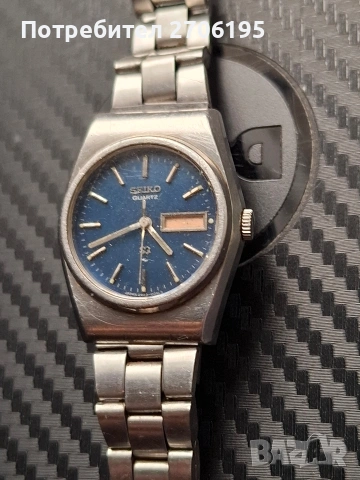 Кварцов дамски часовник Сейко (Seiko)- 26 мм, снимка 6 - Дамски - 53305206