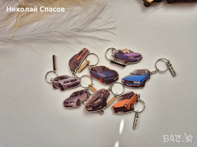 Ключодържател със снимка на Вашият автомобил, снимка 3 - Аксесоари и консумативи - 53093128