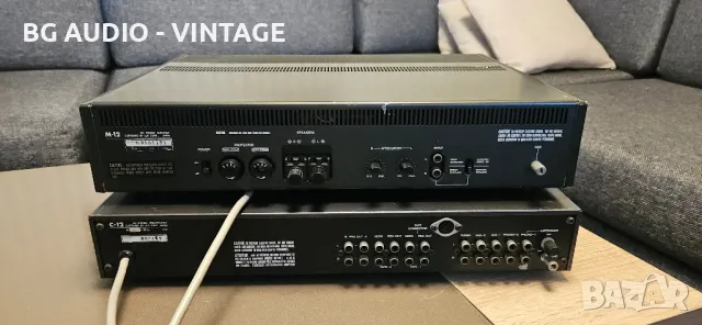 Luxman M-12, Luxman C-12 Крайно стъпало и предусилвател, снимка 7 - Ресийвъри, усилватели, смесителни пултове - 49815061