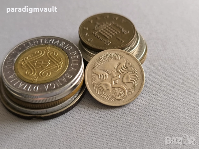 Монета - Австралия - 5 цента | 1975г.