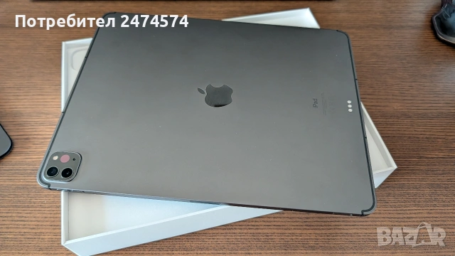 iPad pro M1 12.9 cellular 2021 5th gen, APPLE PEN , 2 кейс и Paperlike, снимка 6 - Таблети - 53452470