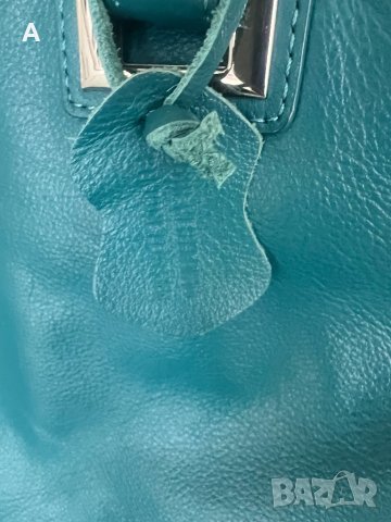 Дамска чанта естествена кожа, снимка 5 - Чанти - 43603463