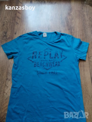 Replay - страхотна мъжка тениска КАТО НОВА М, снимка 6 - Тениски - 50925767
