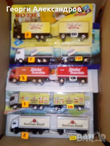 Камиончета в мащаб Н0 1/87, снимка 10 - Колекции - 48209249