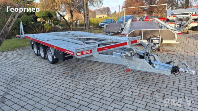 чисто нова сгъваема платформа GEWE , снимка 2 - Ремаркета - 52549040