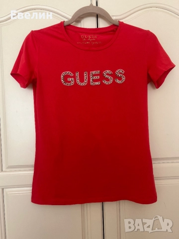 Дамска тениска guess, снимка 2 - Тениски - 51491132