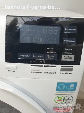 Пералня със сушилня AEG, снимка 8 - Перални - 49989350