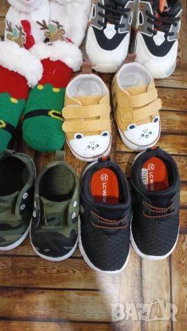 детски бебешки обувки пантофи прохождане чорапи терлици, снимка 6 - Бебешки обувки - 53413959