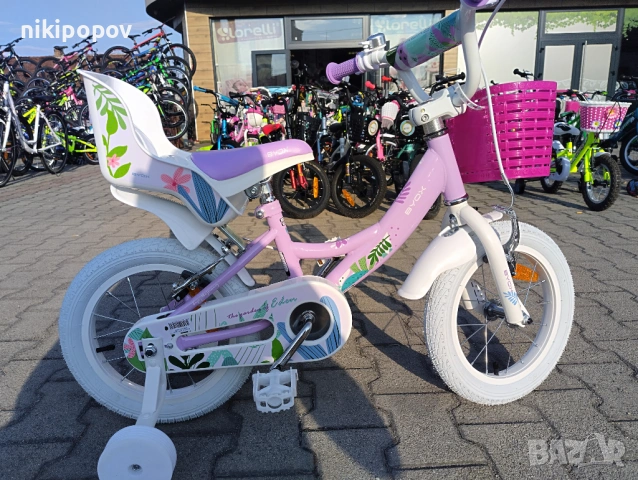 BYOX Велосипед 14" EDEN виолет, снимка 3 - Велосипеди - 53534338