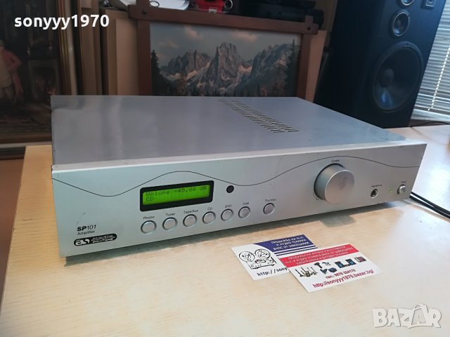 acoustic solutions sp101 stereo amplifier-внос англия, снимка 12 - Ресийвъри, усилватели, смесителни пултове - 28405181