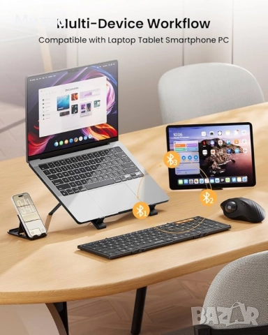 Сгъваема Bluetooth клавиатура ProtoArc, XK01