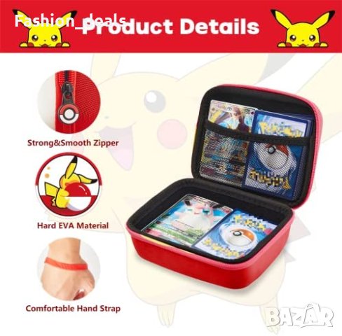 Нов Класьор за карти Покемон колекция Pokemon trading cards Организатор, снимка 2 - Колекции - 40829101
