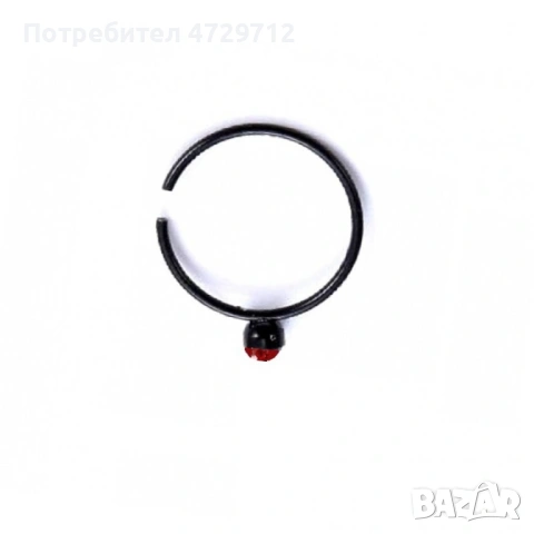 Бързо сваляща се обица за нос устни пъп вежда, снимка 10 - Обеци - 53498308