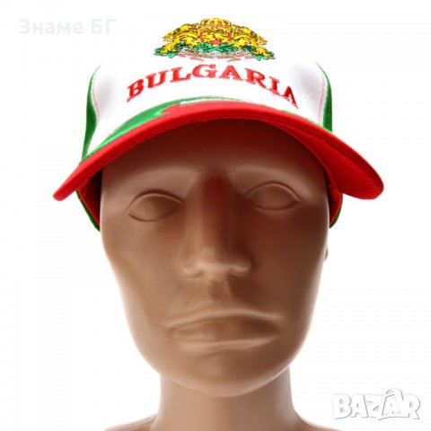 шапка в цветовете на българското знаме и бродиран герб, снимка 3 - Шапки - 14392488