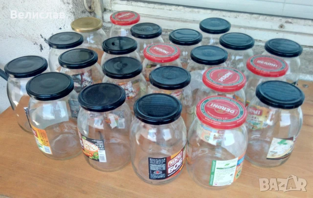 Буркани с винтови капачки, снимка 1