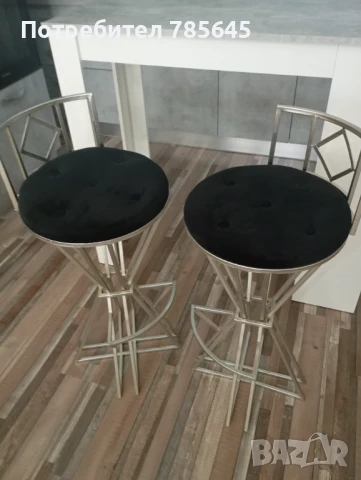Барплот с два бар стола., снимка 2 - Столове - 51005960